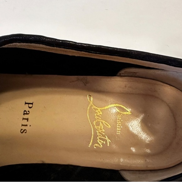 Christian Louboutin leather lace ups size 38.5 - Picture 2 of 4